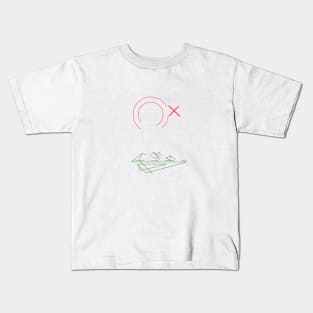 Lamb of God symbol illustration Kids T-Shirt